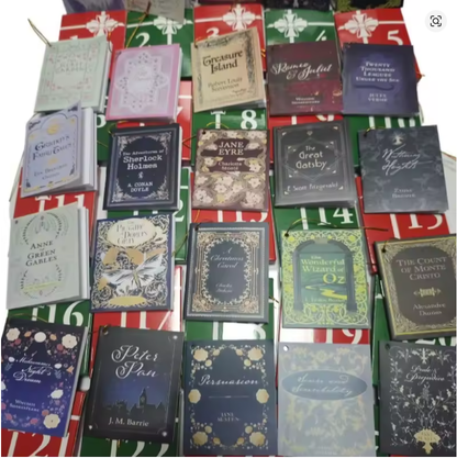 Mini book ornaments